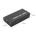 Miniatyrbild 3 av 4: Hdv-g300 PS2 till HDMI 480i/480p/576i Audio Video Omvandlare Adapter för PSX PS4