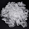 Miniatyrbild 4 av 5: 100-pack Engångshörselskydd i Genomskinligt Vattentätt Material - Perfekt för Hårfärgning, Duschar & Bad