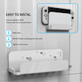 Miniatyrbild 6 av 6: Väggmonterad hållare för Nintendo Switch/OLED-konsol