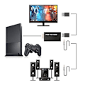 Miniatyrbild 2 av 4: Hdv-g300 PS2 till HDMI 480i/480p/576i Audio Video Omvandlare Adapter för PSX PS4