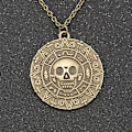 Miniatyrbild 2 av 3: Jack Sparrow Pirates of the Caribbean Aztek Mynt Halsband