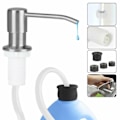 Miniatyrbild 1 av 3: 300ml Diskho Tvåldispenser Kök Rostfritt Stål Handtvål