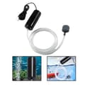 Mini USB-laddningsbar syrepump för fiskar, akvarietillbehör