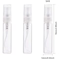 Miniatyrbild 2 av 5: 30 st 5 ml Mini Fin Dimma Sprayflaska Transparent Glas