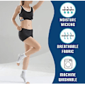 Miniatyrbild 3 av 5: 1-pack SootheSocks för Neuropati Kompression Ankel Kompressionsstrumpor 1pair-L XL white