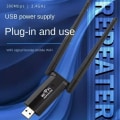 Miniatyrbild 5 av 7: USB Wifi-repeater 300M Wi-Fi-signalförstärkare 2.4G Trådlös Extender 2 Antenn Långräckvidd Wi Fi-adapter för stationär dator Bärbar dator