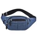 Midjeväska Herr Dam Fanny Pack Semesterpengar Bältespåse blue