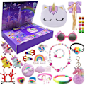 Miniatyrbild 1 av 5: Amazon Julkalender Nedräkning Flicka Smycken Blind Låda Unicorn Hand Riv DIY Blind Låda Set XT -86-1 Unicorn Series