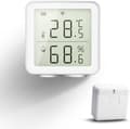 Smart WiFi-termometer hygrometer kompatibel med digital temperatursensor temperatur- och fuktighetsmätare historisk data