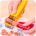 Miniatyrbild 4 av 5: Rostfritt stål bananskärare för hushållet Bärbar frukt a