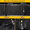Miniatyrbild 5 av 5: Förvaringsnät, 2 st Bilförvaring Mesh Bag Organizer för flaskor Gro