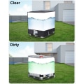 Miniatyrbild 4 av 7: IBC-behållare Skydd, UV-skydd, Skyddshölje för vattentank 1000 l, Skyddskåpa Svart
