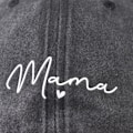 Miniatyrbild 4 av 7: Mamma brev broderad keps Unisex baseballkepsar deep blue