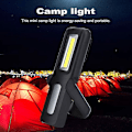 Miniatyrbild 2 av 5: COB LED Arbetslampa USB Laddningsbar COB Arbetslampa Multifunktionsficklampa