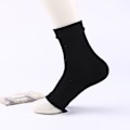 Miniatyrbild 5 av 5: 1-pack SootheSocks för Neuropati Kompression Ankel Kompressionsstrumpor 1pair-L XL full black
