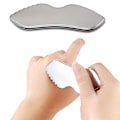 Miniatyrbild 2 av 5: Rostfritt Gua Sha-verktyg Stålskrapningsmassageverktyg