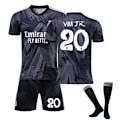 Miniatyrbild 1 av 2: Real Madrid Jubileumsdräktset 2022-23 Benzema Vinicius 16 (90-100cm) VINI JR. 20