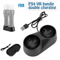 Miniatyrbild 8 av 10: Dubbel Laddningsdocka för PS3/PS4 VR Motion Controller Playstation