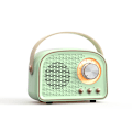 Miniatyrbild 1 av 10: Mini Radio Bluetooth Högtalare ROSA light green