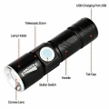 Miniatyrbild 5 av 5: Hög effekt 5000 lumen USB-uppladdningsbar ficklampa