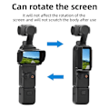 Miniatyrbild 2 av 6: Solskydd för DJI Osmo Pocket 3 Skärm Solskydd Huva Skydd Anti-bländning
