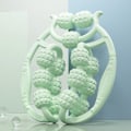 Miniatyrbilde 4 av 8: Muskelrulle - Massasjerulle for ben, 15 ruller benrulle og leggmassasjerulle, muskelruller for legger, ben, armer, tennisalbue Green