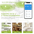 Miniatyrbild 5 av 5: WiFi väderstation, WLAN trådlös inomhus utomhus termometer w