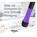 Miniatyrbillede 4 af 5: 12 sæt magnetiske whiteboard-tusser og viskelæder 150