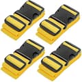 4-pack bagageremmar för resväskor Rem resebälten Tillbehör Yellow