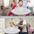 Miniatyrbilde 6 av 7: Frisørkappe Hårklippekappe Skjegg Barbering Forkle Paraplykappe