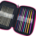 Miniatyrbilde 4 av 8: Mega kit med heklenåler, markører, målebånd - Knitting Kit Multicolor multifärg