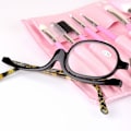 Miniatyrbillede 5 af 9: Forstørrelsesglas Makeupbriller Nedfældelige linser Sort ramme +1.5-4 Styrke Strength 2.00