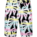 Pikkukuva 3 / 4: Miesten Havaiji-paita ja shortsit -setti Regular Fit lyhythihainen rento funky ranta flamingo paita setti L L Black Tree