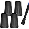Pikkukuva 1 / 5: 4 kpl kumijalkoja vaellussauvoihin, 11 mm kumijalat, 2 paria