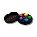 Miniatyrbild 2 av 5: Squid Game 2 Gonggi & Round Case koreanska Svart M Black m