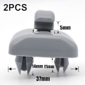 Miniatyrbilde 5 av 5: 2x Solskjerm Klipsfeste Holder for Audi A1 A3 A4 A5 Q3 Q5 B6 B7 B8