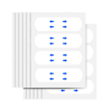 Miniatyrbild 1 av 5: Ansiktstejp för Tillfälligt Ansiktslyft - 60 st Transparent Transparent