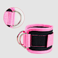 Miniatyrbilde 3 av 5: Ankelstropp for styrketrening med kabelmaskiner Svart Sort