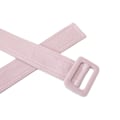 Pikkukuva 5 / 5: Naisten trenssitakin vyö leveillä sovelluksilla joustava ja säädettävä Black pin buckle