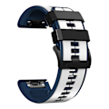 Miniatyrbillede 1 af 3: 26 mm Silikonearmbånd til Garmin Fenix 6X/Fenix7X/7X pro, COROS Vit Hvid