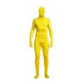 Festdrakt Usynlig Morph Suit Voksen Herr Dame Full Gul Yellow 170CM