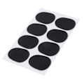 Miniatyrbilde 3 av 5: 8 stk/sett Diskant/Alt/Tenorsaksofon Klarinett Munnstykke Patches Puter 0,3 mm Svart 0.3mm