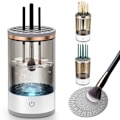 Miniatyrbillede 1 af 5: Automatisk makeupbørste-renser, elektrisk makeupbørste-rensermaskine, makeupbørste-rengøringsværktøj, god gave til mor, kone