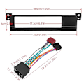 Miniatyrbilde 4 av 5: Bilradio Fascia Adapter Panel for 3-serie E46 1998-2005 CD DVD Stereo Ramme Installasjonssett