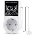 Miniatyrbild 1 av 5: Digital termostat temperaturkontrolluttag, värmetermostat med NTC-prob