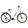 Miniatyrbild 2 av 8: TTGO XK-ZZ-28ST Elcykel, Bafang Mittmotor 250W, 36V 20Ah, Vit vit New Version