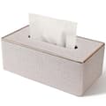 Servettbox, Servetthållare i Läder, Rektangulära Servettboxlock för Kleenex, servett