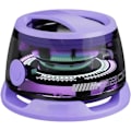Miniatyrbild 1 av 7: Mini Bluetooth-högtalare G200, Multifunktionell Magnetisk Bluetooth-högtalare, Liten Trådlös Högtalare med Inbyggda Magneter och Multi-RGB Färgbelysning (Lila)