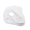 Miniatyrbild 3 av 4: Iögonfallande dinosauriemask, Dino-mask rörlig käke dekor, Latex utklädningshuvudbonad med öppningsbar rörlig käke, Cosplay fest födelsedag Halloween jul Ki