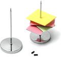 Miniatyrbillede 3 af 5: 4 stk. kvitteringsholder til skrivebord, pigspids til kvitteringer, regninger, restaurantregninger, pigge